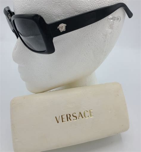 versace sunglass 4022|VTG Versace Medusa Sunglasses Black on black 55017 mod .